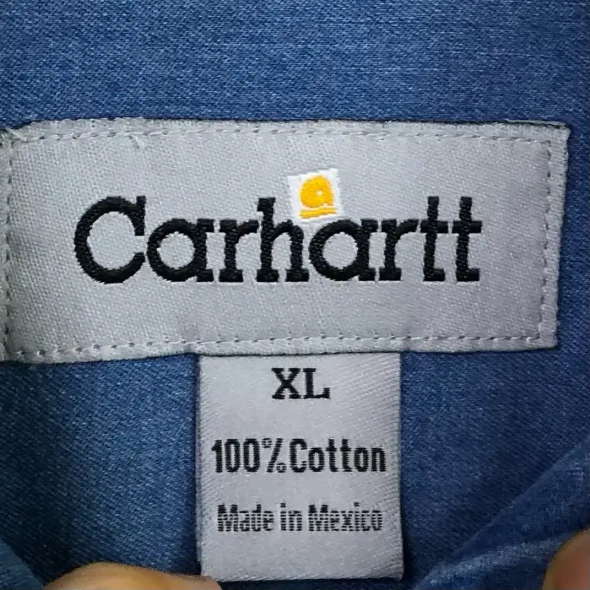 [SOLD OUT] XL 칼하트 데님 셔츠