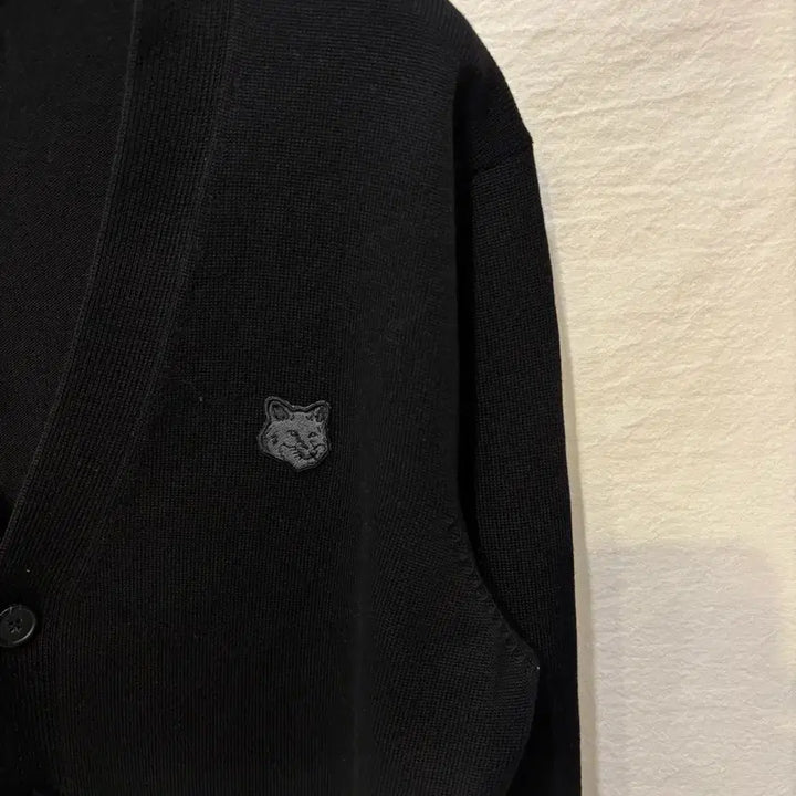 [BUNJANG] Maison Kitsune Fox Head Patch Cardigan / 메종키츠네 폭스헤드 패치 가디건