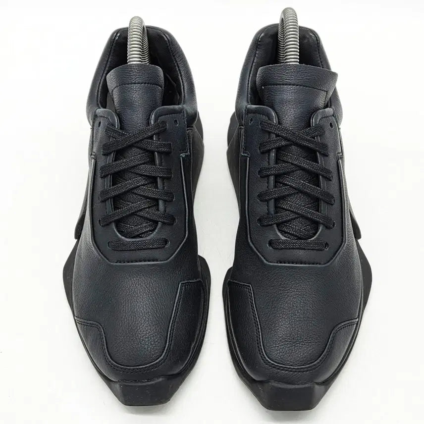 [BUNJANG] Adidas x Rick Owens Level Runner Low 2 Sneakers (Black) / 아디다스 X 릭오웬스 레벨 러너 로우2 스니커즈 블랙 (240)