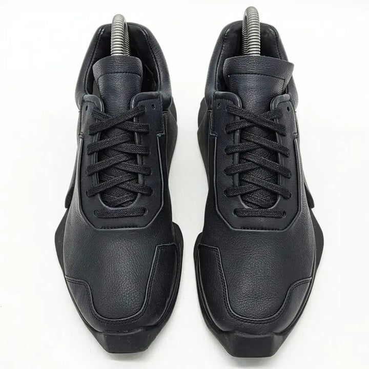 [BUNJANG] Adidas x Rick Owens Level Runner Low 2 Sneakers (Black) / 아디다스 X 릭오웬스 레벨 러너 로우2 스니커즈 블랙 (240)