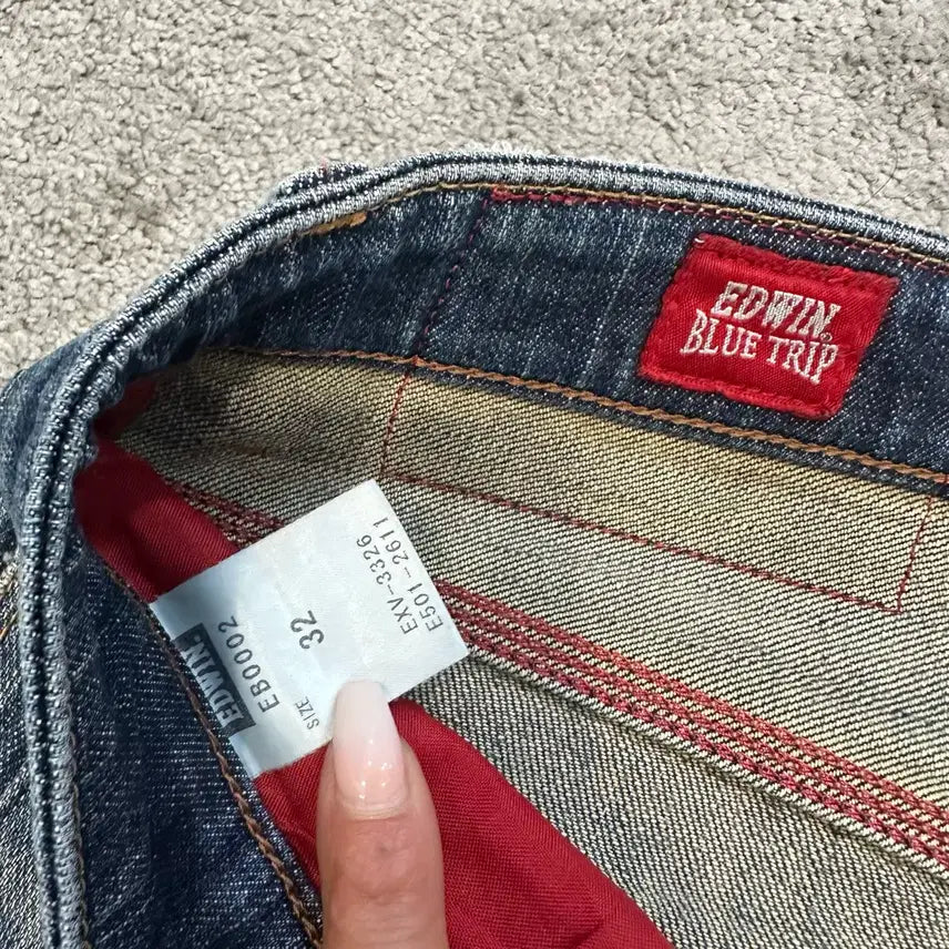 [SOLD OUT] 에드윈 블루트립 이펑션 데님 팬츠(32)