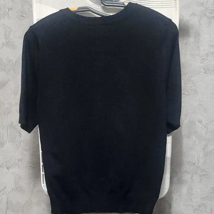 [BUNJANG] Bensimon Black Short Sleeve Cardigan S Size / 벤시몽 블랙 반팔 가디건 S사이즈