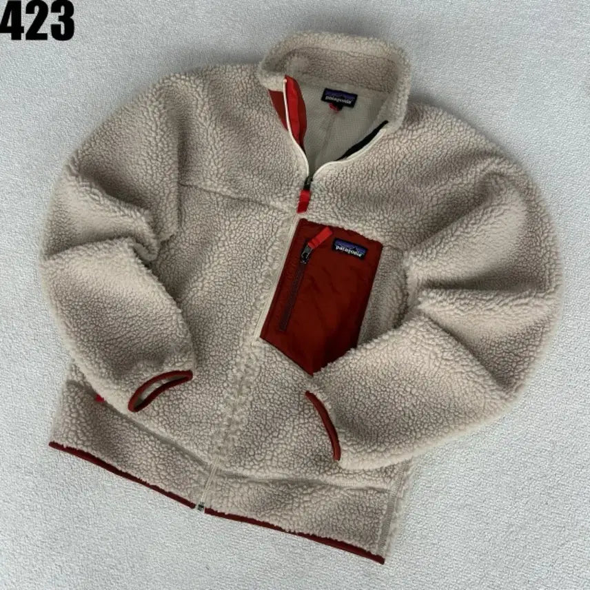 [BUNJANG] Patagonia Retro Pile Fleece Ivory S / 파타고니아 레트로 파일 플리스 아이보리 s
