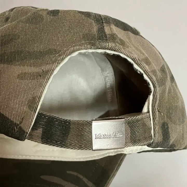 [SOLD OUT] 마뗑킴 카모 볼캡 새상품