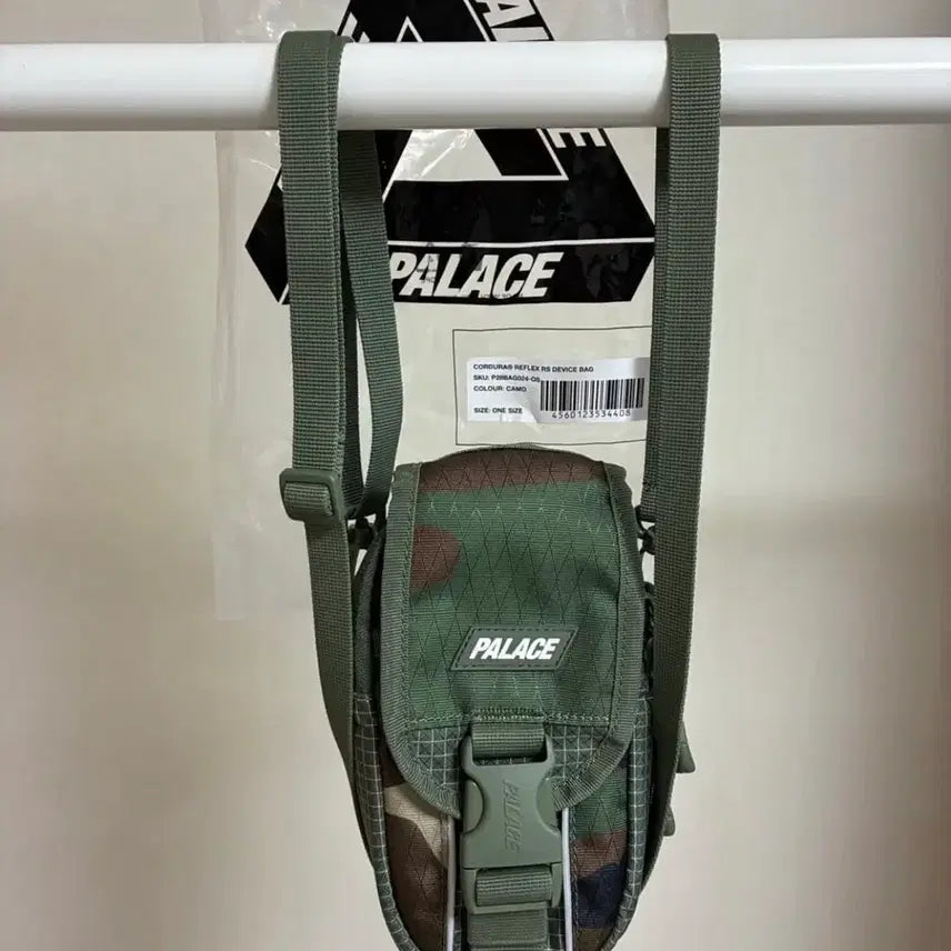 [BUNJANG] Palace Cordura Camo Crossbody Bag / [free]팔라스 코듀라 카모 미니 크로스백
