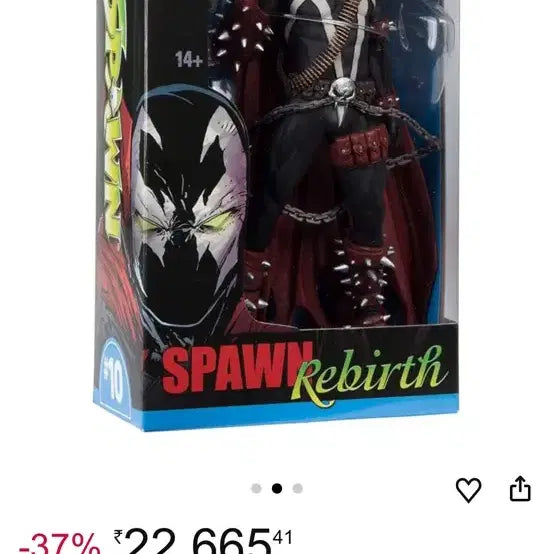 [BUNJANG] Spawn Action Figure Color Tops Edition / 스폰 피규어 Spawn 액션 피규어 컬러탑스 에디션
