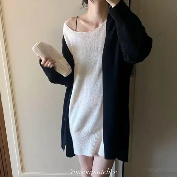[SOLD OUT] 유솝 도손 롱니트 핑크