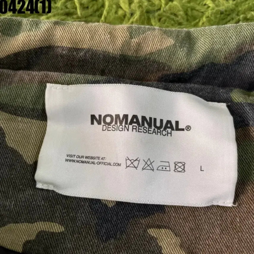 [SOLD OUT] 노메뉴얼 카모 자켓