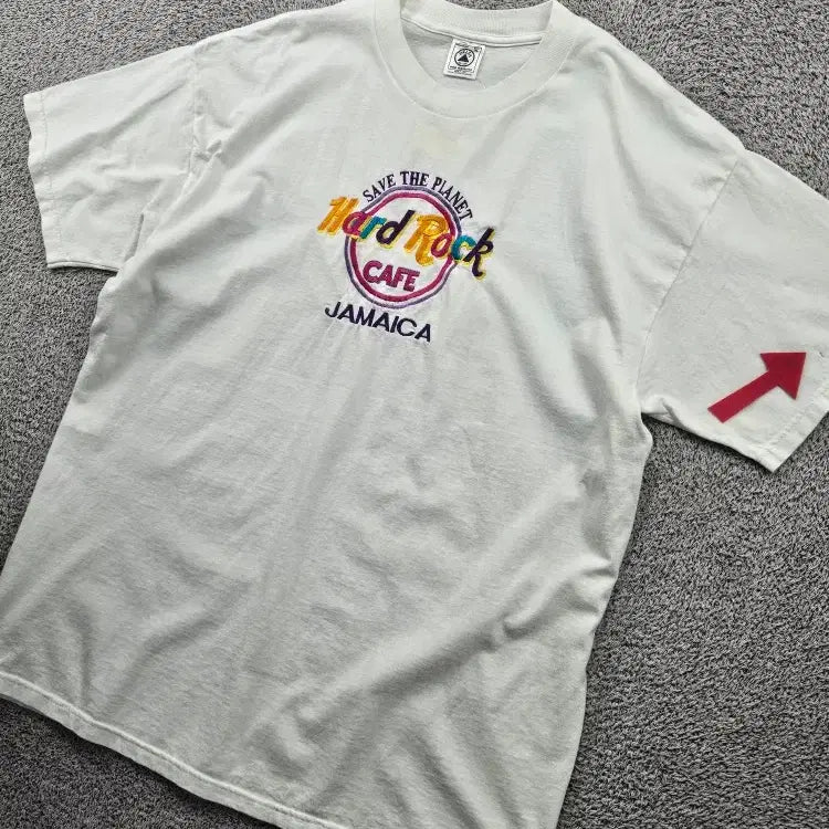 [BUNJANG] Hard Rock Cafe USA Delta T-shirt (XL) / USA 델타 하드락카페 반팔 티셔츠 ( XL ) / 11967