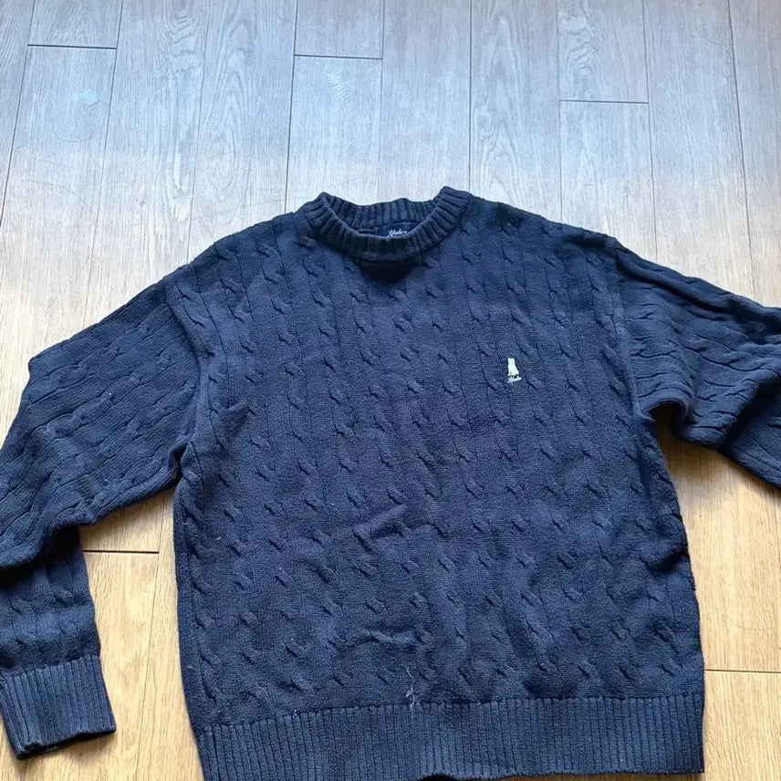 [BUNJANG] Yale Polo Knit Sweater / 예일 폴로 니트 S