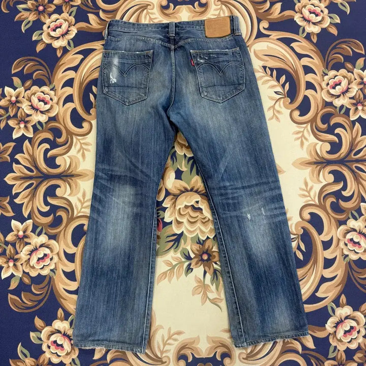 [SOLD OUT] (34)리바이스 Levis 523 데미지 데님팬츠