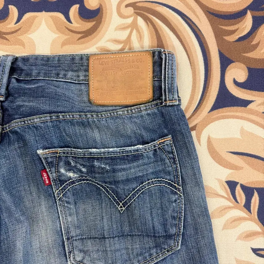 [SOLD OUT] (34)리바이스 Levis 523 데미지 데님팬츠