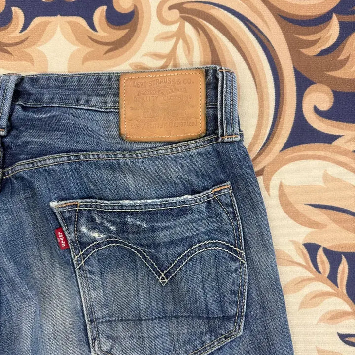 [SOLD OUT] (34)리바이스 Levis 523 데미지 데님팬츠