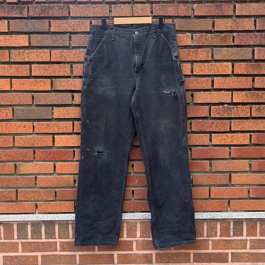 [SOLD OUT] Carhartt 데미지 카펜터 팬츠 (33)