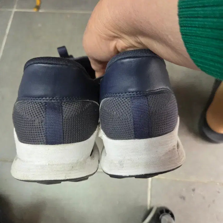 [BUNJANG] The North Face Slip-on Navy Men&