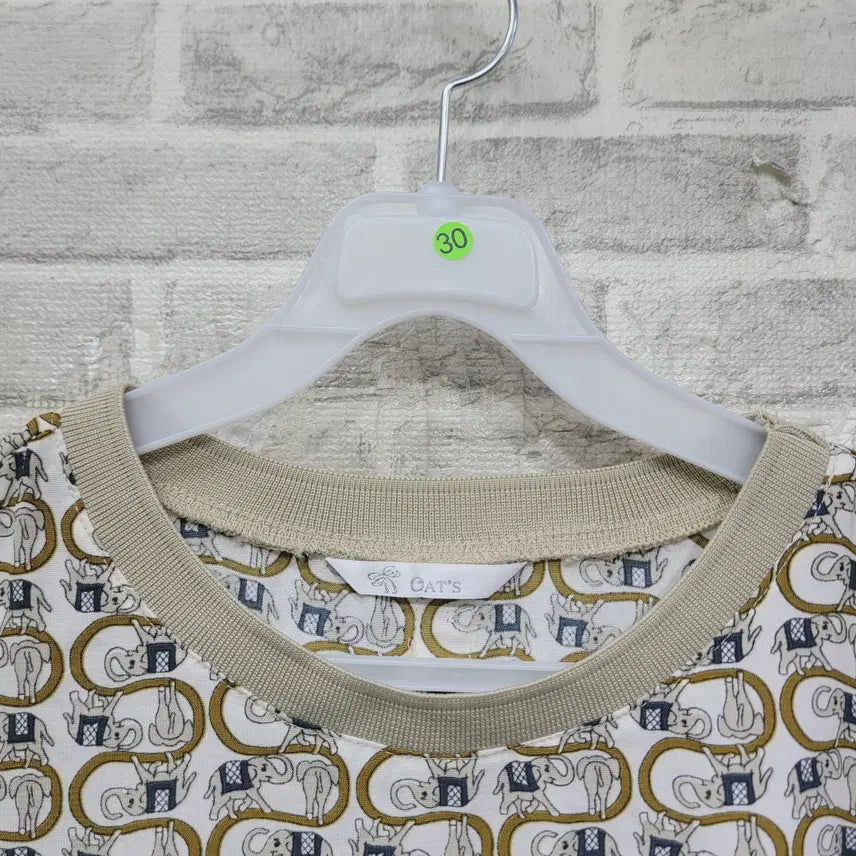 [SOLD OUT] ㅊ30 패턴 블라우스 F