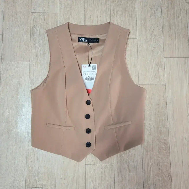 [BUNJANG] ZARA Beige Vest / 새상품) 자라 베이지 베스트
