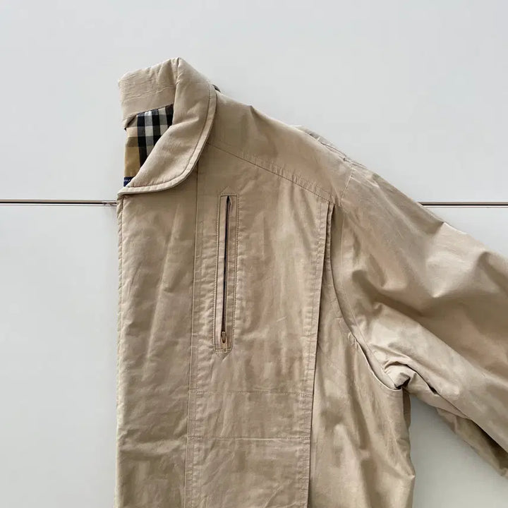 [BUNJANG] Burberry Beige Cotton Blouson / 버버리 공용S-M 베이지 코튼 블루종