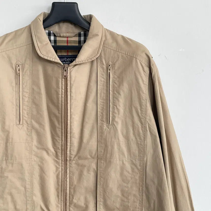 [BUNJANG] Burberry Beige Cotton Blouson / 버버리 공용S-M 베이지 코튼 블루종