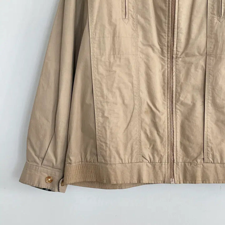 [BUNJANG] Burberry Beige Cotton Blouson / 버버리 공용S-M 베이지 코튼 블루종