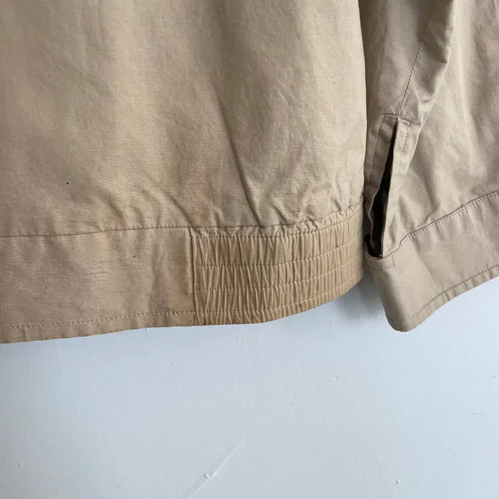 [BUNJANG] Burberry Beige Cotton Blouson / 버버리 공용S-M 베이지 코튼 블루종