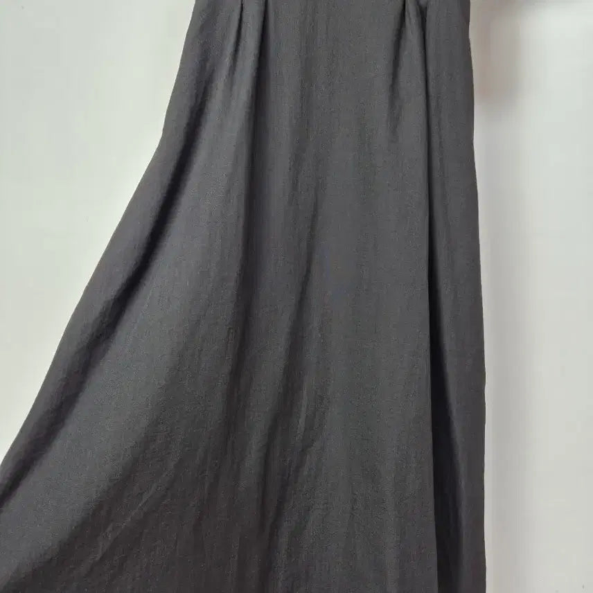 [SOLD OUT] 새상품/ 블랙 퍼프 반팔 롱 원피스