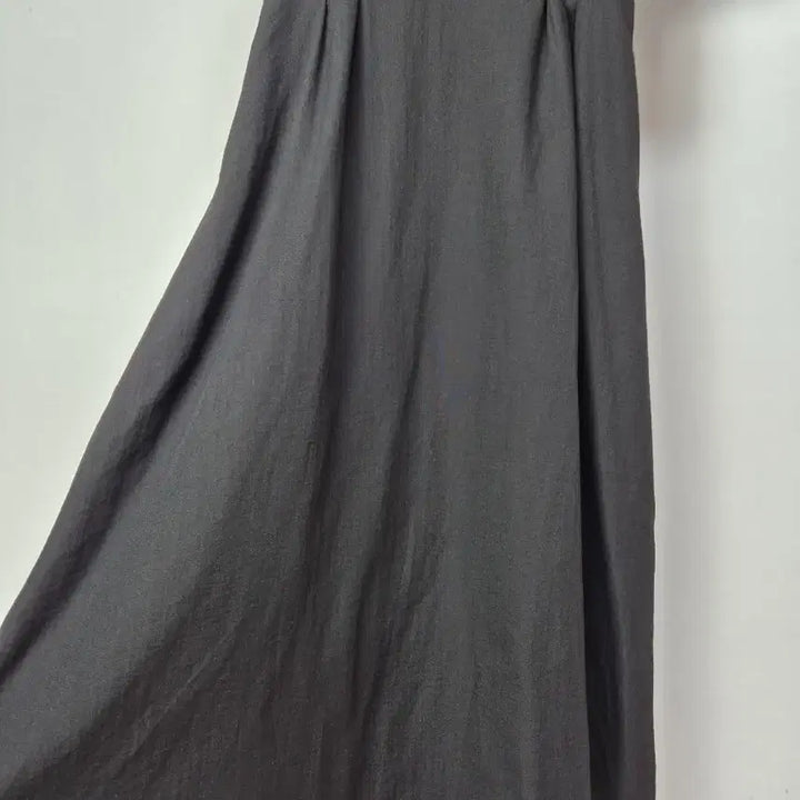 [SOLD OUT] 새상품/ 블랙 퍼프 반팔 롱 원피스