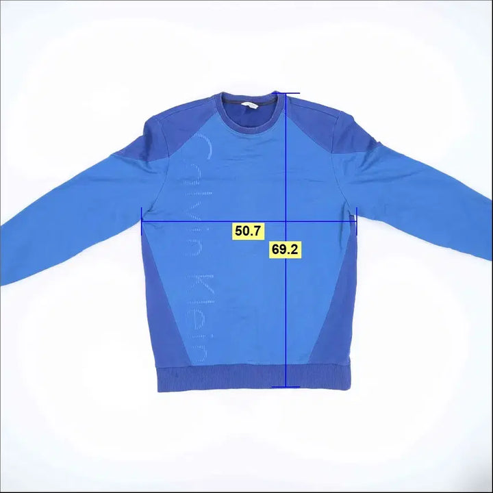 [BUNJANG] Calvin Klein Color Block Sweatshirt / M 캘빈클라인 배색 맨투맨 0424H1