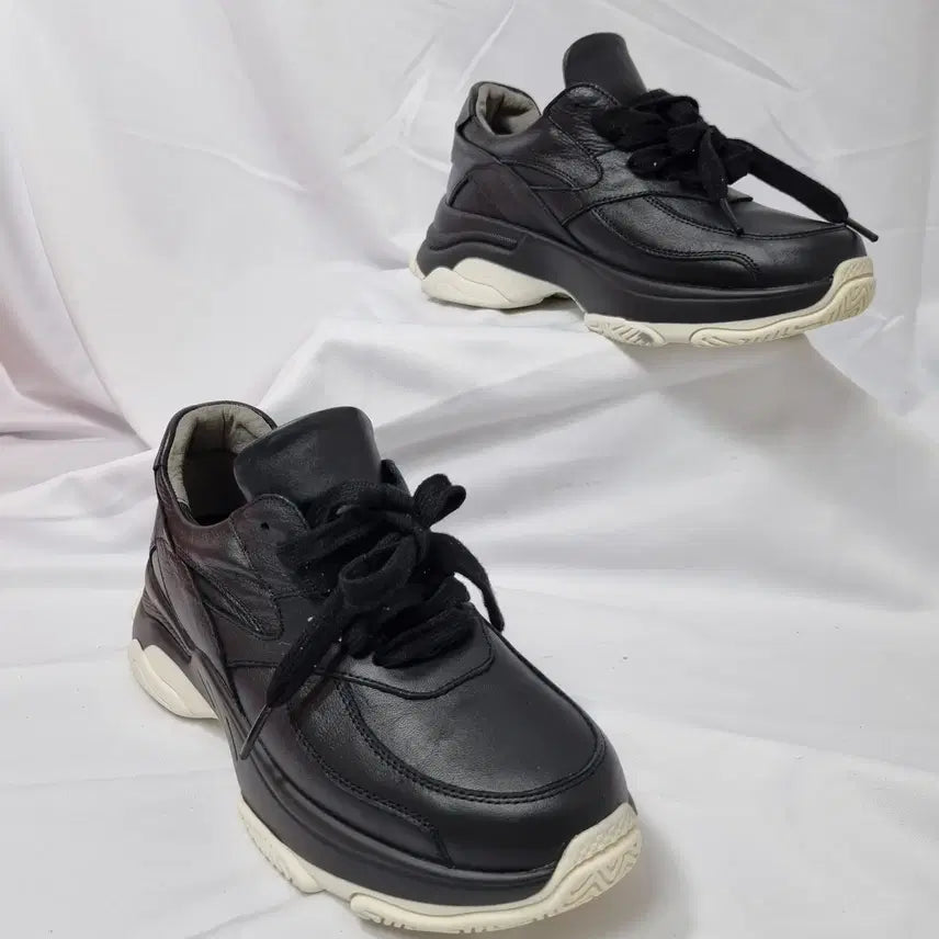 [BUNJANG] Vera Wang New York Light Leather Sneakers / 빈티지하서 235 베라왕 뉴워크 라이트 레더 스니커즈