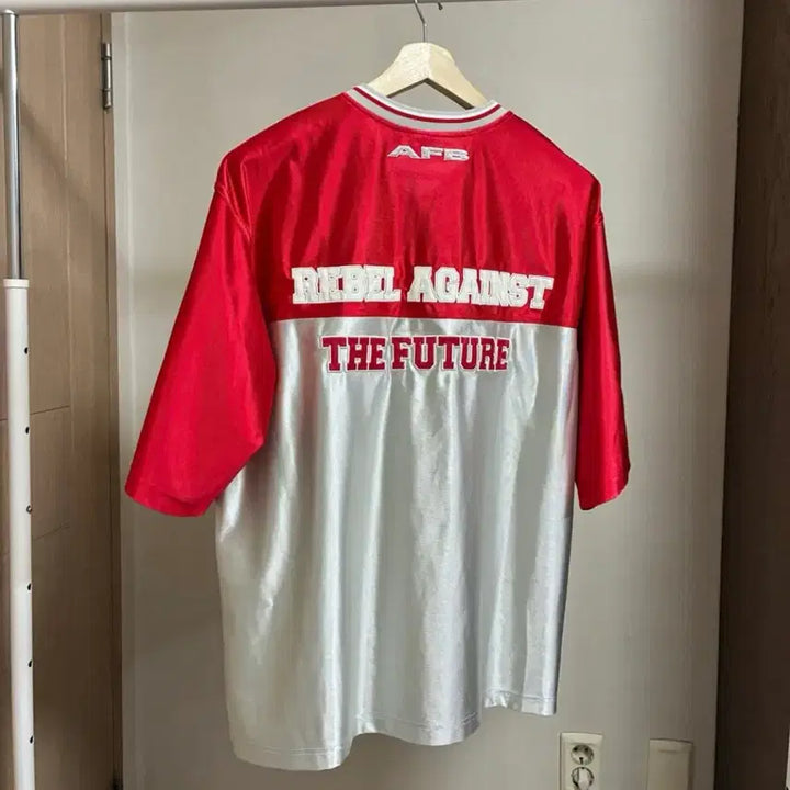 [BUNJANG] L afb Football Tee Red / [L]afb 풋볼티 레드