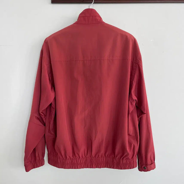 [BUNJANG] Burberry Red Windbreaker Blouson Jacket / 버버리 공용L 레드 바람막이 블루종 자켓