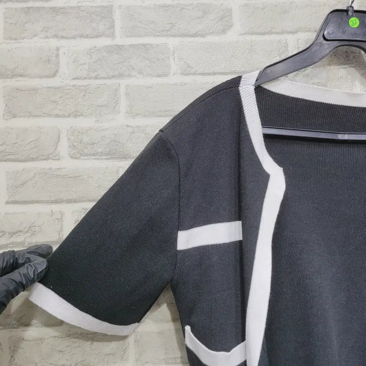 [BUNJANG] Unspecified Cardigan (Size 55) / ㅊ37 반팔 가디건 55