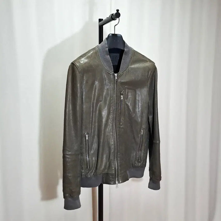 [BUNJANG] AllSaints Lambskin Blouson Jacket / (택포) 올세인츠 램스킨 블루종 B803