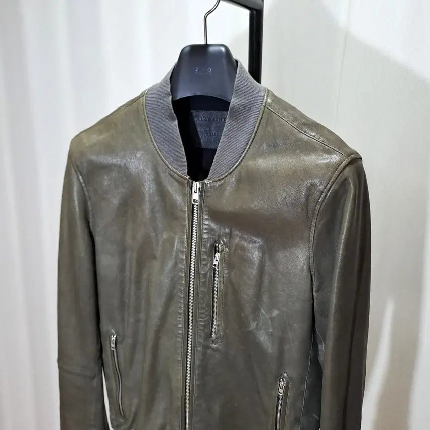 [BUNJANG] AllSaints Lambskin Blouson Jacket / (택포) 올세인츠 램스킨 블루종 B803