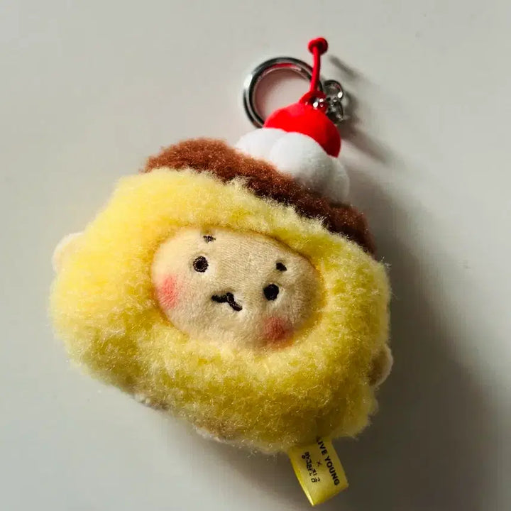 [BUNJANG] Olive Young Mang-gom Mang-geureojin Bear Pudding Keyring / 올리브영 망곰 망그러진곰 푸딩 키링