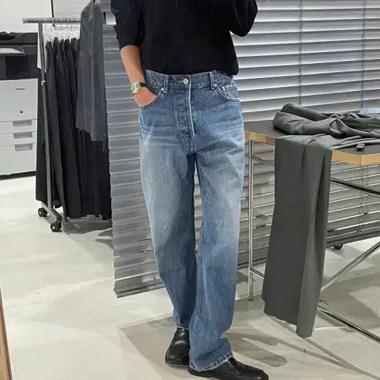 [BUNJANG] Mudule Mer Blue Fonce E Fit / 32) Mudule Mer blue fonce e fit