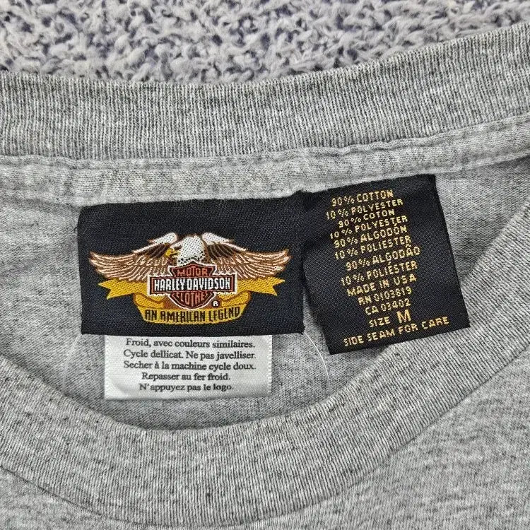 [SOLD OUT] USA 할리데이비슨 반팔 티셔츠 ( M ) / 11968