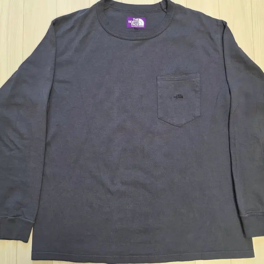 [BUNJANG] The North Face Purple Label Long Sleeve Field Tee Asphalt Gray (Size M) / [M사이즈] 노스페이스 퍼플라벨 롱슬리브 아스팔트그레이색상