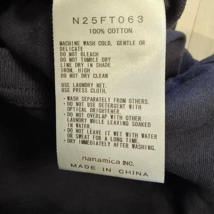[BUNJANG] The North Face Purple Label Long Sleeve Field Tee Asphalt Gray (Size M) / [M사이즈] 노스페이스 퍼플라벨 롱슬리브 아스팔트그레이색상