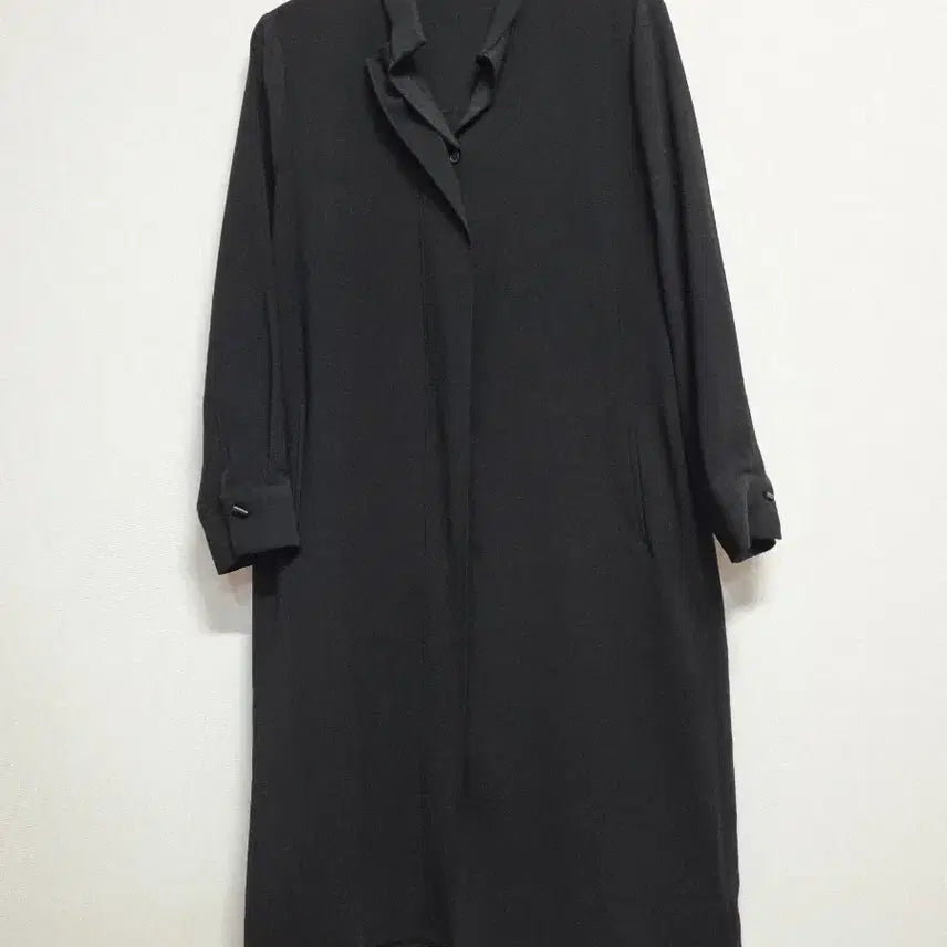 [BUNJANG] Maria Kurkki Black Long Shirt Dress / 마리아꾸르끼 블랙 롱 셔츠형 원피스66