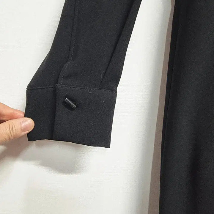 [BUNJANG] Maria Kurkki Black Long Shirt Dress / 마리아꾸르끼 블랙 롱 셔츠형 원피스66
