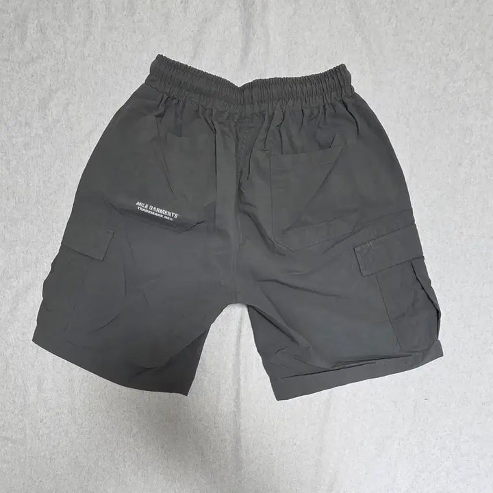 [BUNJANG] Nylon Cargo Pants (Gray) - Size M / 나일론 카고 팬츠 (그레이)