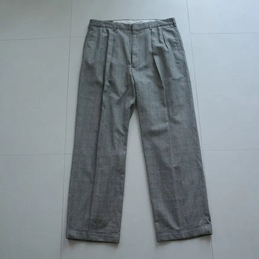 [SOLD OUT] 90s 폴로 랄프로렌 체크 슬랙스 팬츠 33