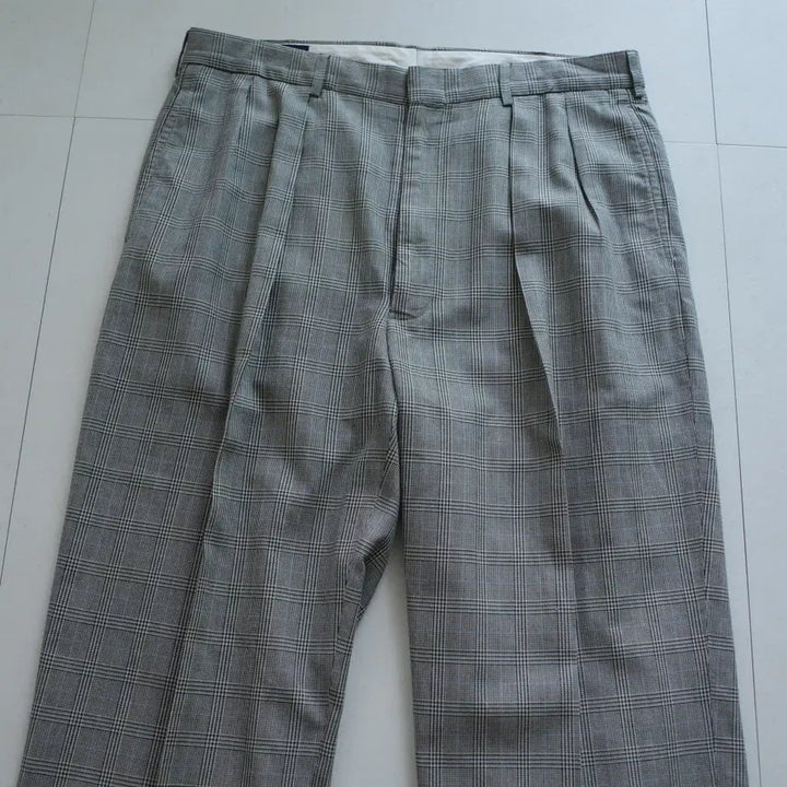 [SOLD OUT] 90s 폴로 랄프로렌 체크 슬랙스 팬츠 33