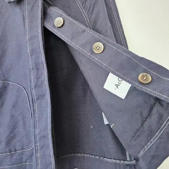 [SOLD OUT] 엣지 면 마 자켓
