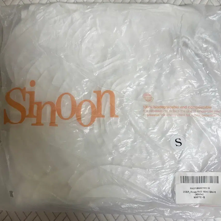 [SOLD OUT] 시눈 로즈 프릴 스커트 화이트 s 새상품