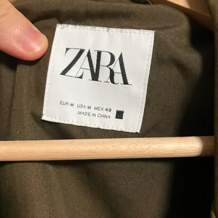 [BUNJANG] ZARA Field Jacket Khaki M / ZARA 필드 자켓 카키 M사이즈