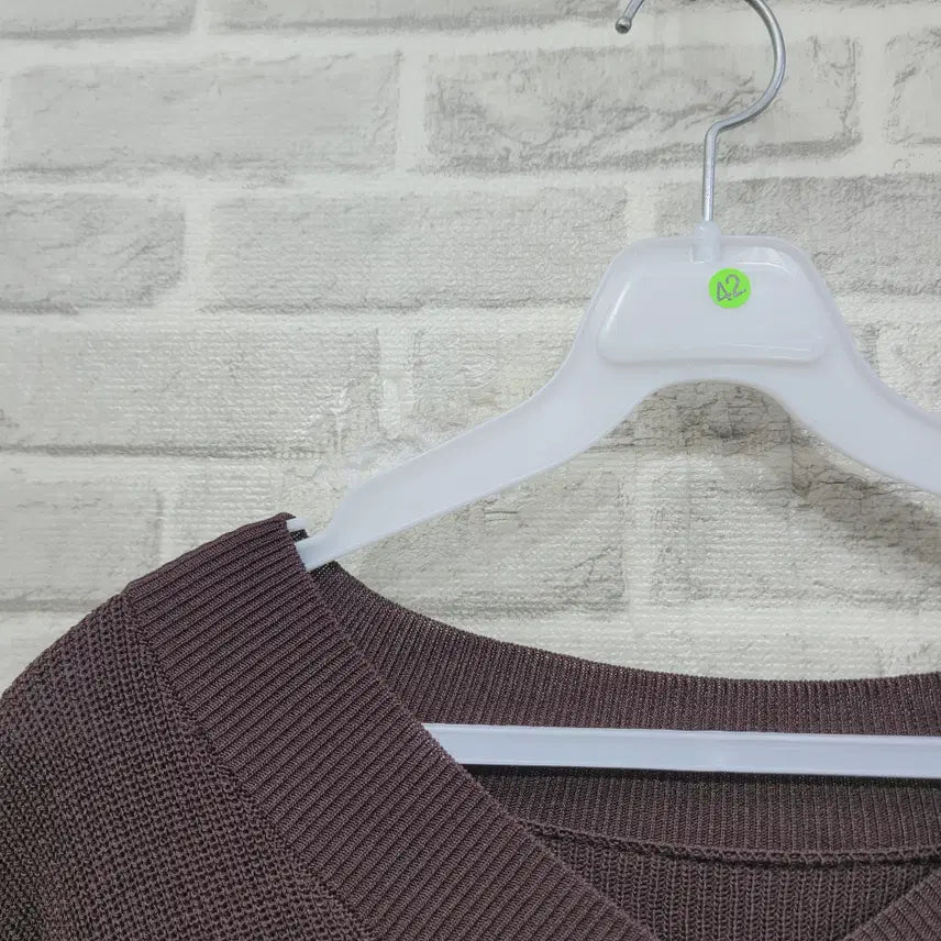 [BUNJANG] Unspecified Long Blouse / ㅊ42 배색 롱블라우스 F