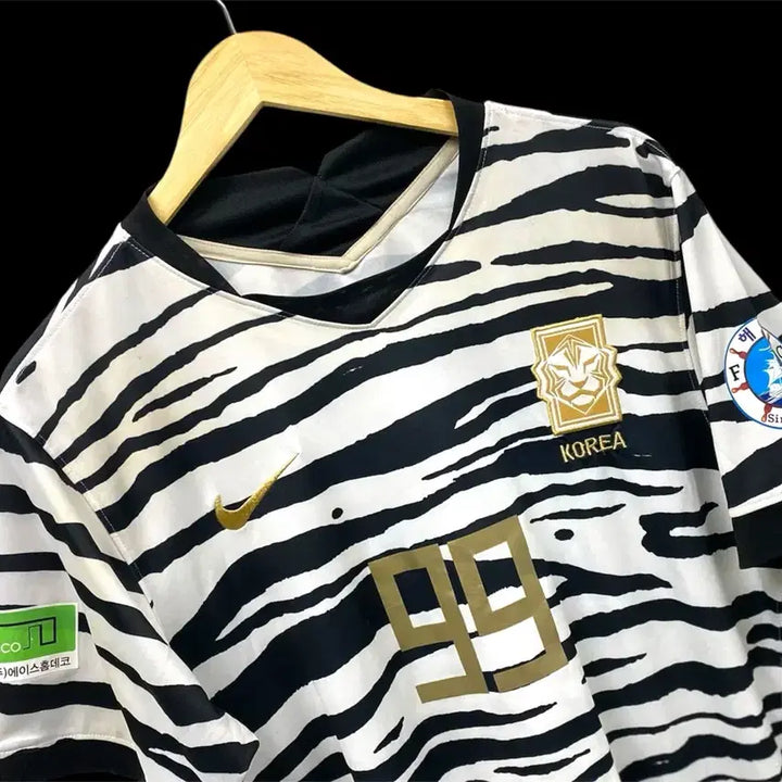 [BUNJANG] Nike Korea National Team Zebra Away Jersey XL / 나이키 국대 지브라 스타디움 어웨이 반팔티 XL