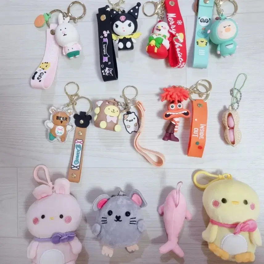 [BUNJANG] Unbranded Keyring Bundle Set / 키링 새거 12개 일괄